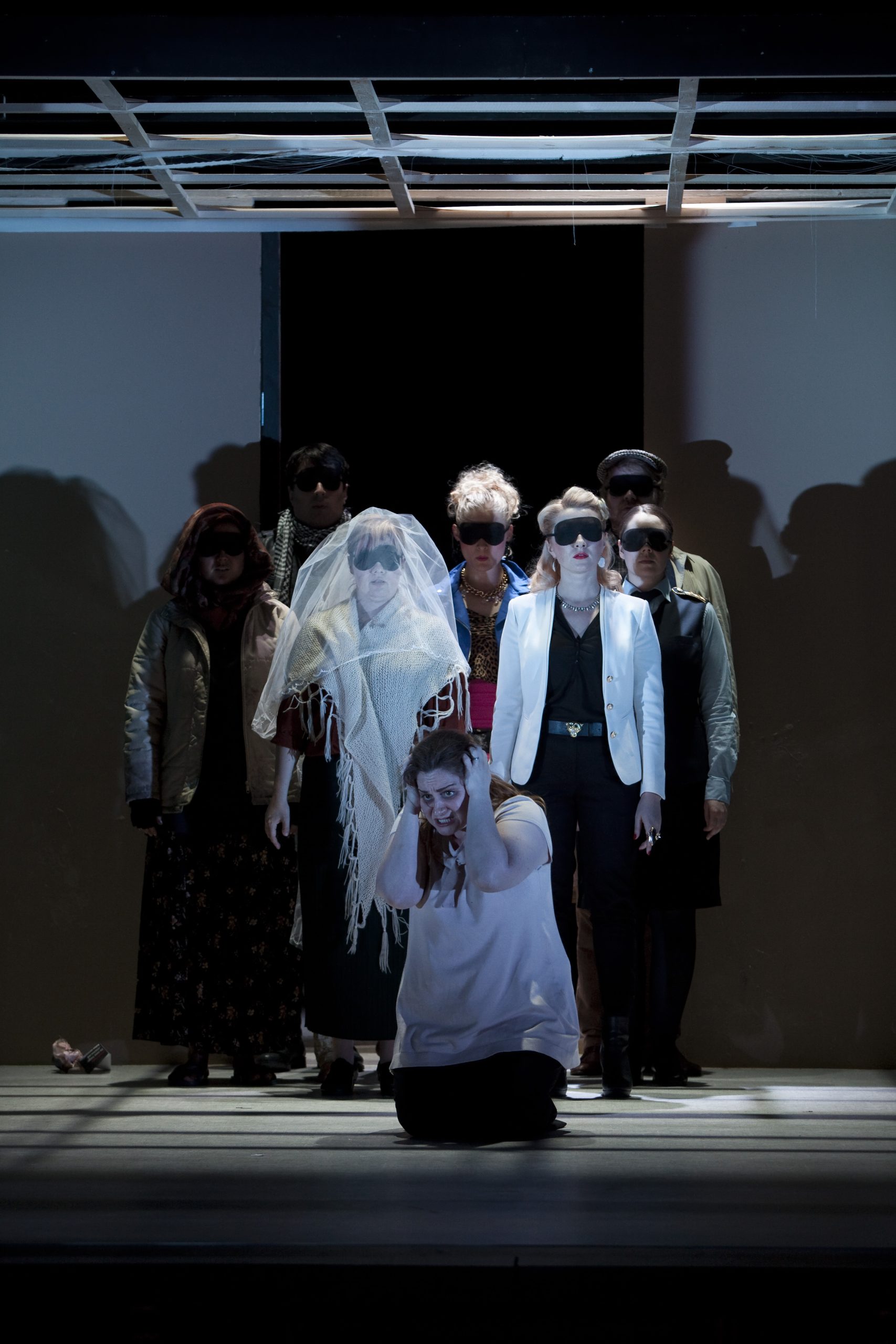 As Magda Sorel in The Consul by Menotti. Helsinki, Finland - November 2012